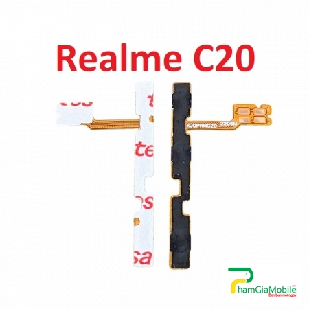 Dây Cáp Nút Nguồn OPPO Realme C20 2021 On Off Âm Lượng Power & Volume Button Flex Cable